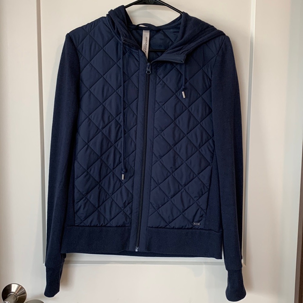 Navy Lorna Jane zip up - brand new